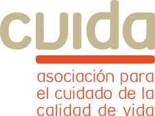 Logotipo con descripción del nombre de la Asociación CVIDA