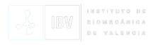 Logotipo del IBV en blanco