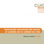 Portada del folleto explicativo sobre la asociación CVIDA